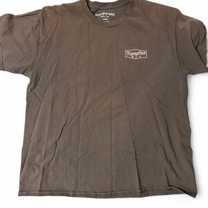 Kampfire Co. Men's Casual Brown Tee